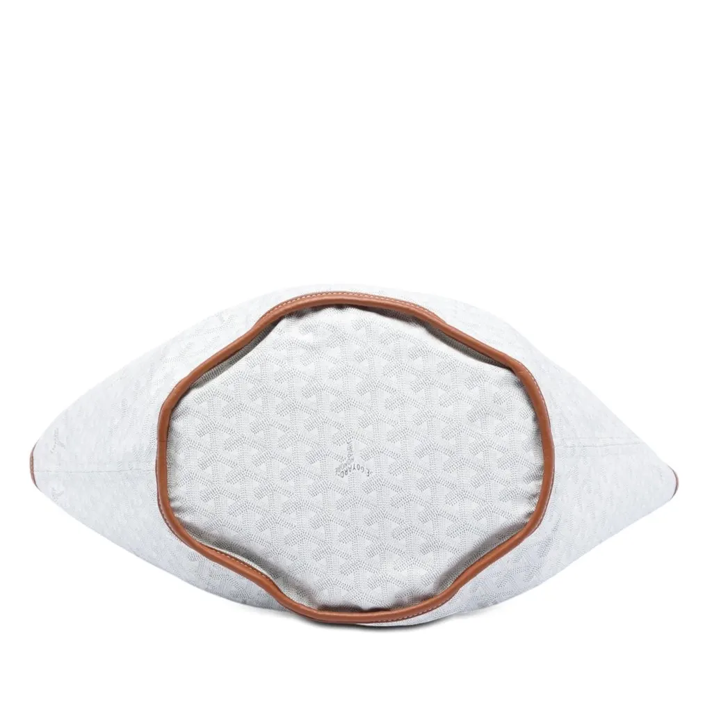 Goyard Goyardine Reversible Belharra Tote White Very good - Inside View
