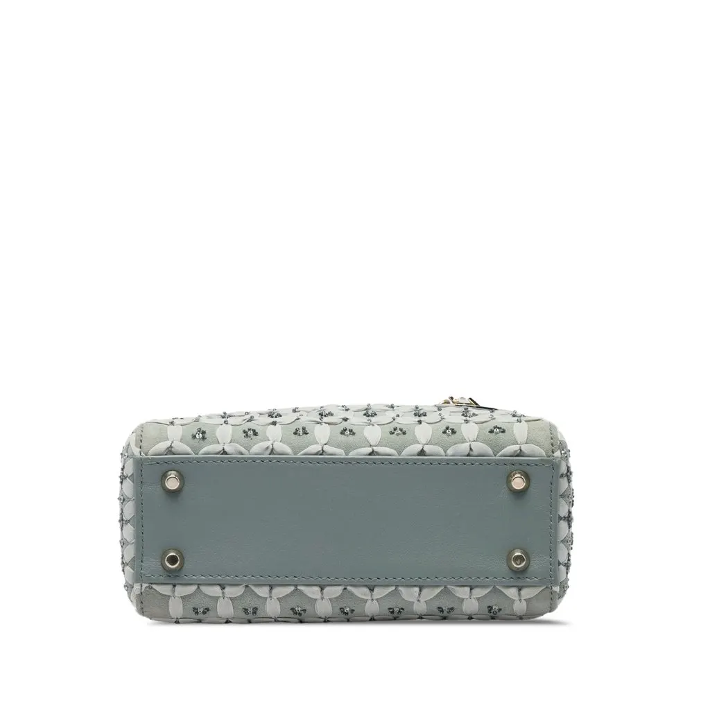 Dior Mini Suede Stone And Beads Lady Dior MultiColor Leather Very good - Inside View