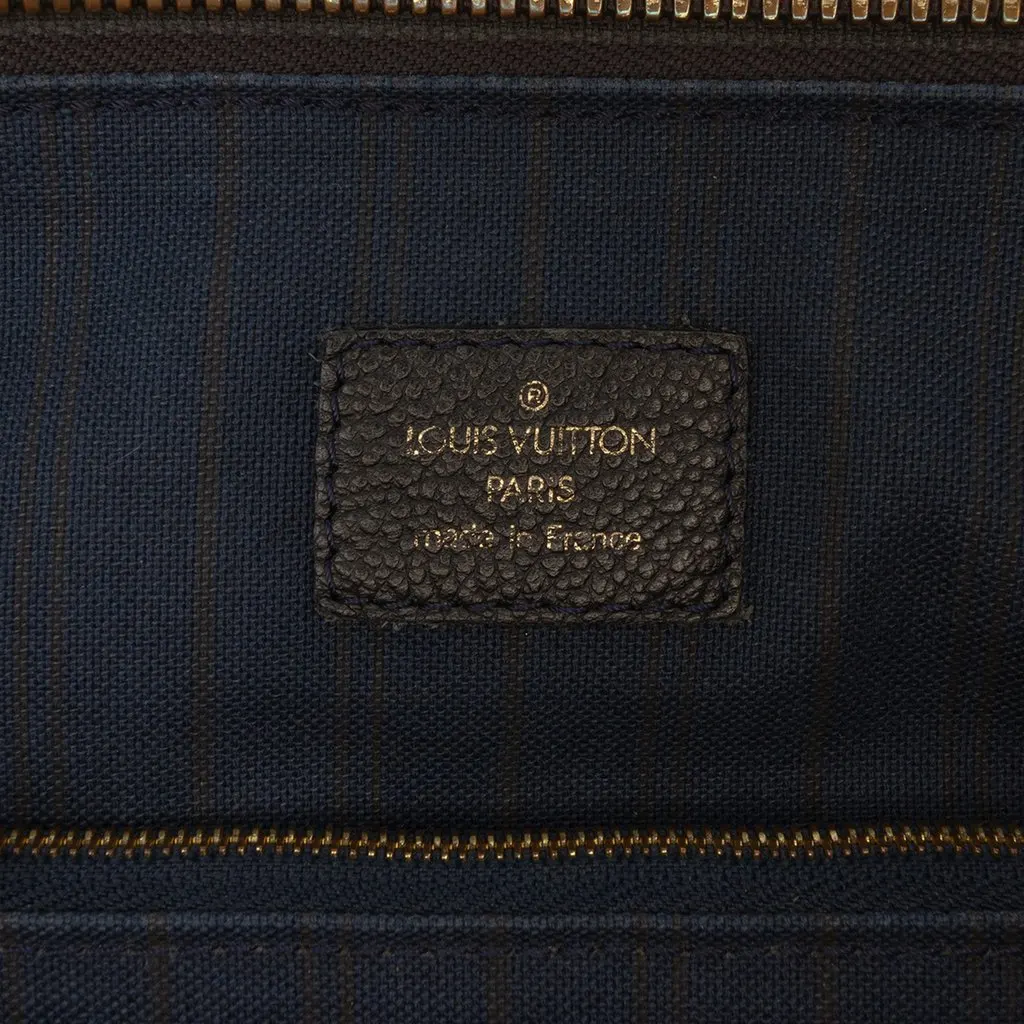 Louis Vuitton Monogram Empreinte Lumineuse PM Blue Leather Very good - Box View