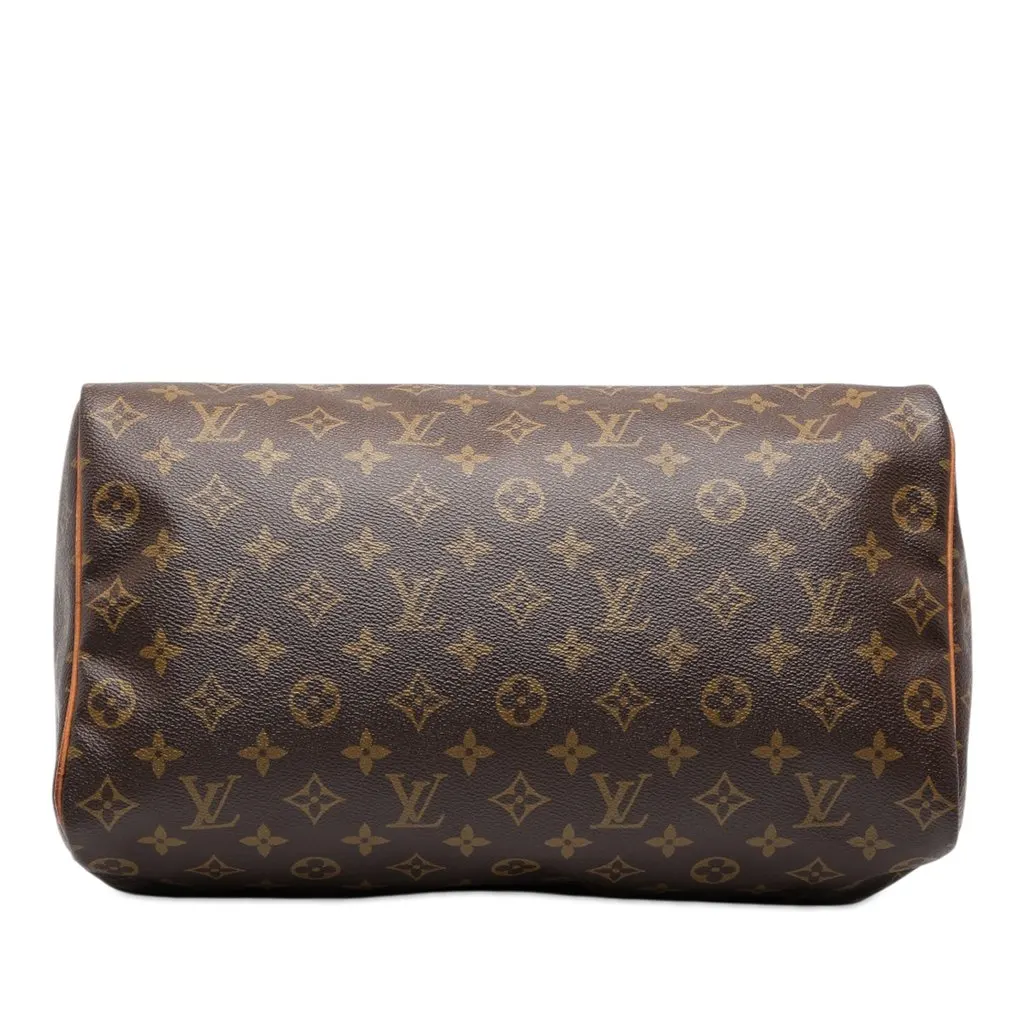 Louis Vuitton Monogram Speedy 35 Brown Good - Inside View
