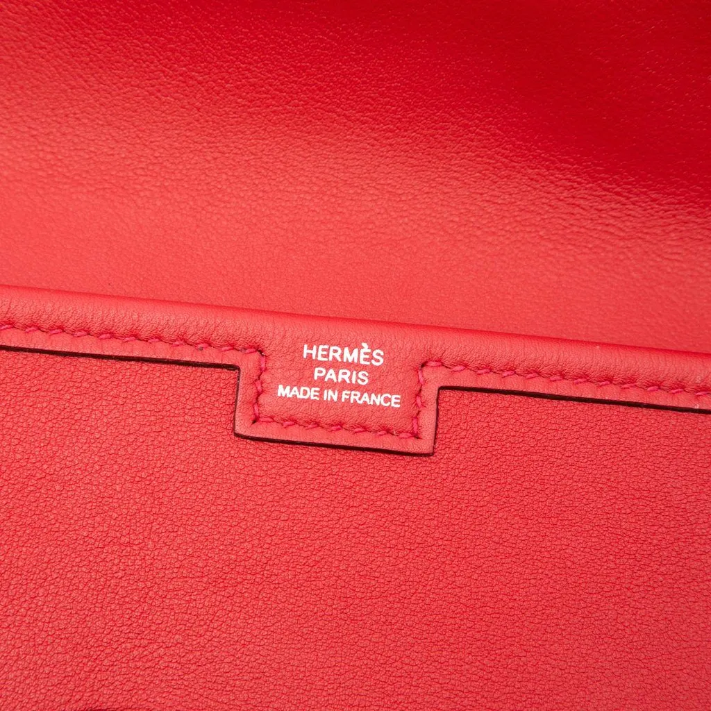 Hermès Swift Jige Elan 29 Red Leather Very good - Box View