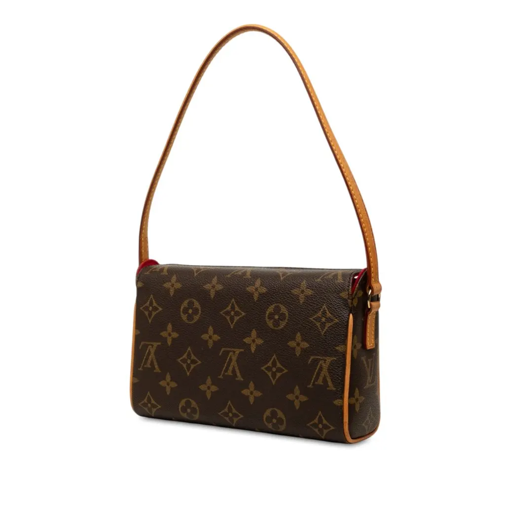 Louis Vuitton Monogram Recital Brown Canvas Good - Back View