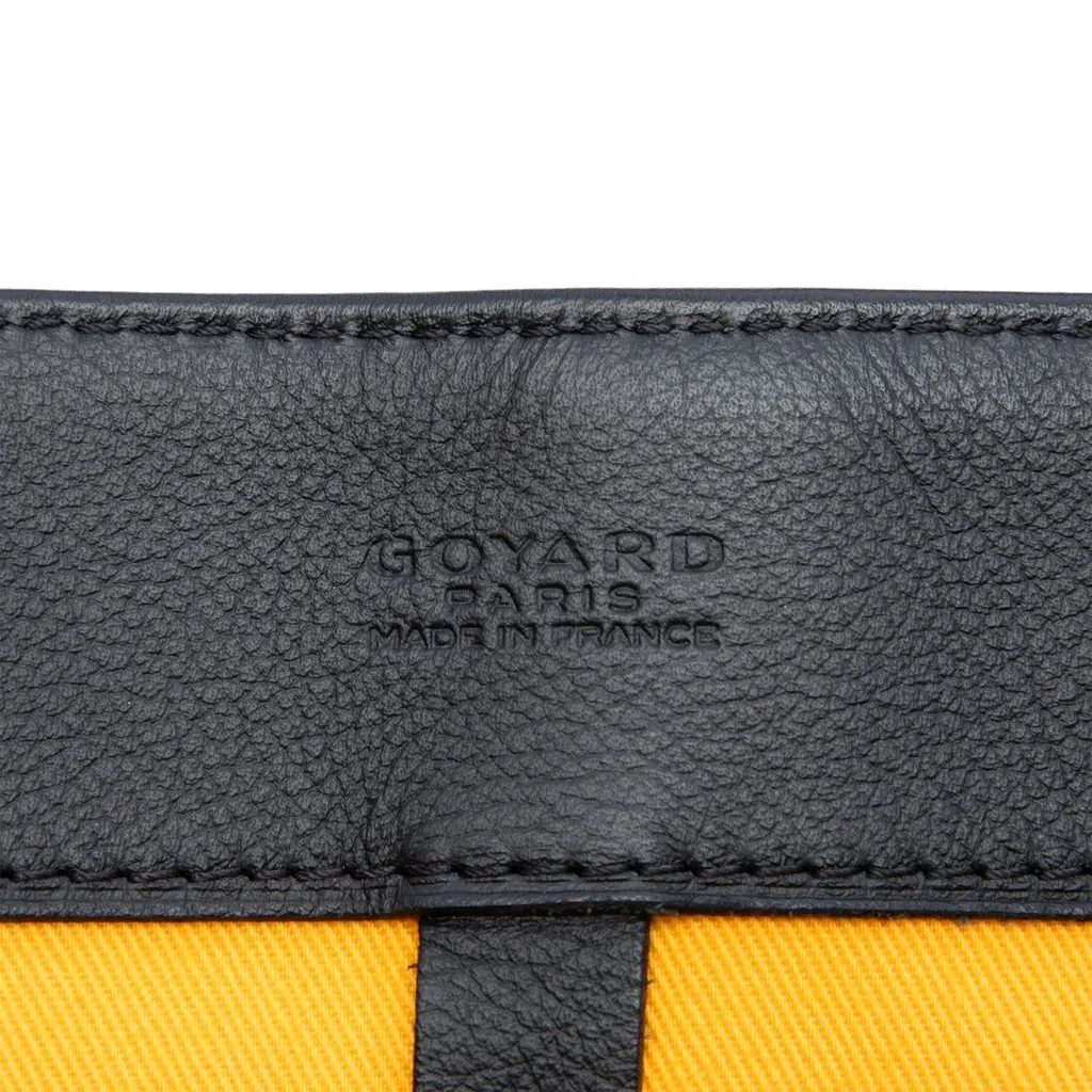 Goyard Goyardine Voltaire III Black Very good - Box View