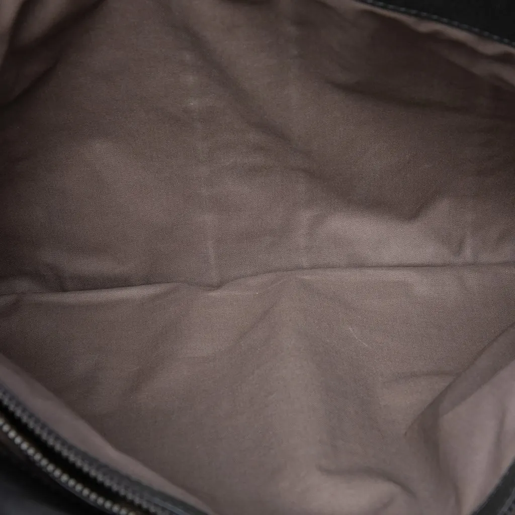 Bottega Veneta Nappa Intrecciato Club Fume Briefcase Brown Leather Very good - Model View