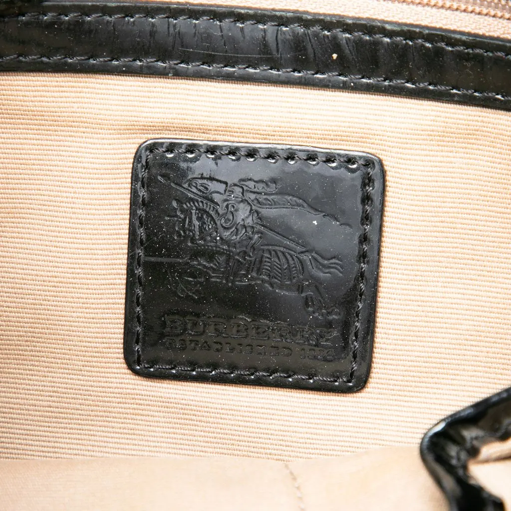 Burberry Supernova Check Coated Canvas Dryden Crossbody Beige Very good - Box View