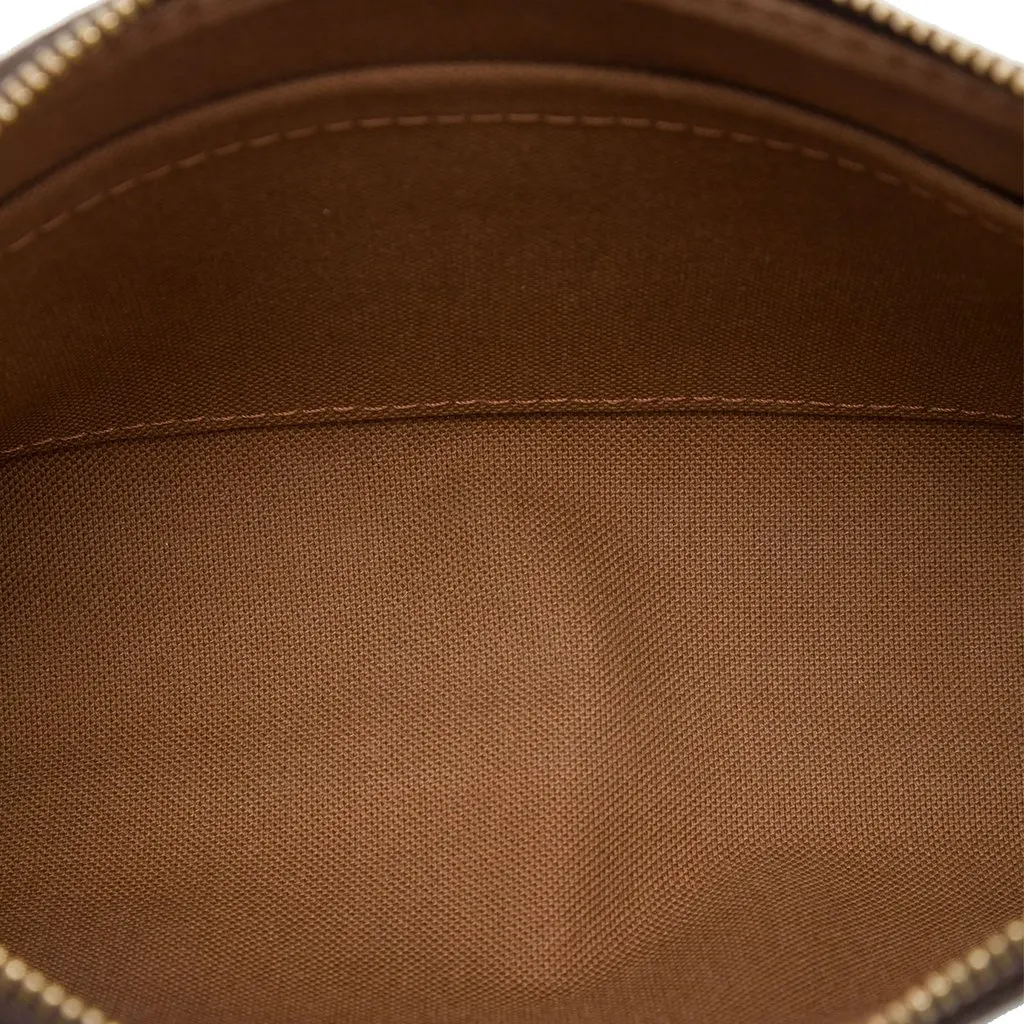 Louis Vuitton Monogram Pochette Accessoires Brown Canvas Very good - Model View