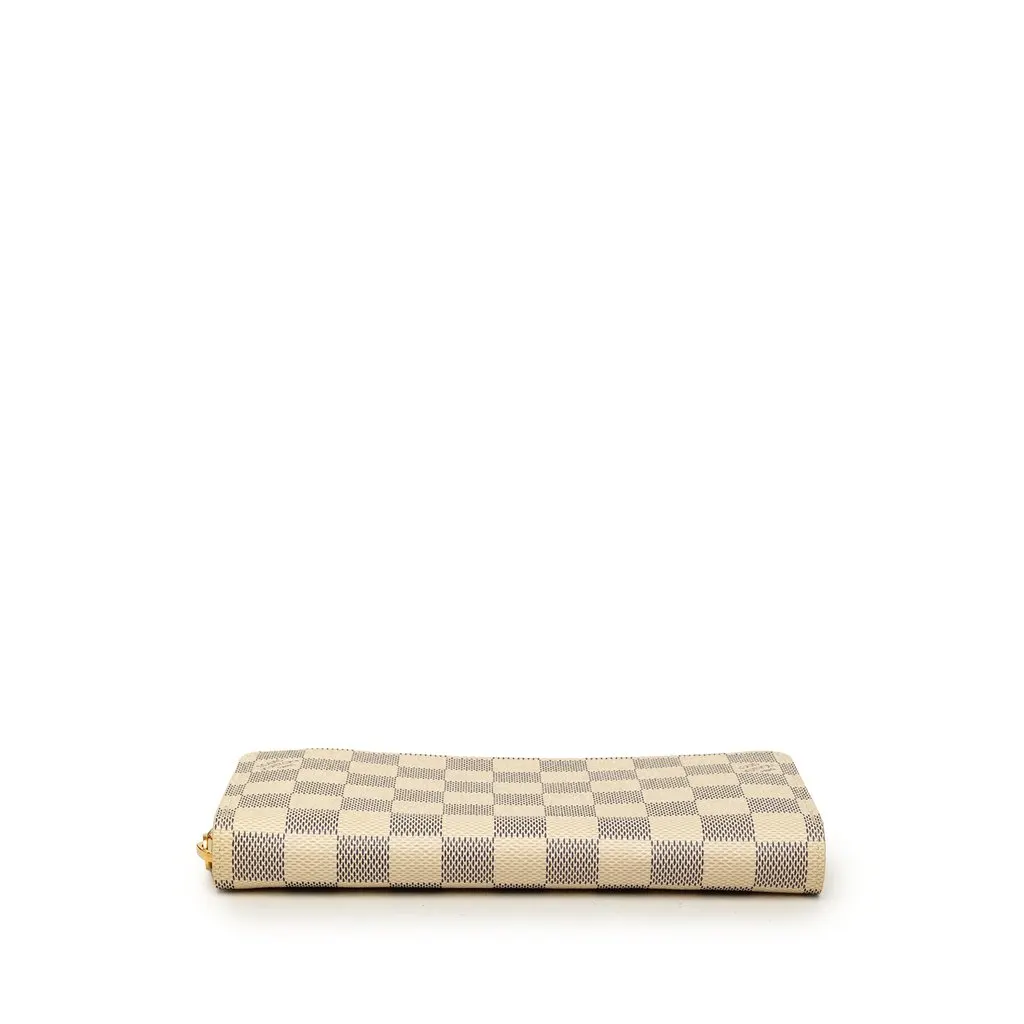 Louis Vuitton Damier Azur Zippy Long Wallet White Very good - Inside View