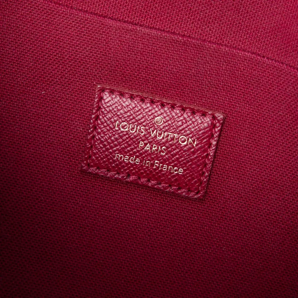 Louis Vuitton Monogram Pochette Felicie Brown Very good - Box View