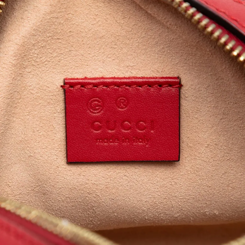 Gucci Mini GG Supreme Blooms Boston Bag Beige Very good - Box View