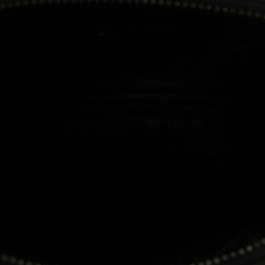 Prada Mini Saffiano Trimmed Tessuto Re Edition 2005 Satchel Black Polyamide Good - Model View