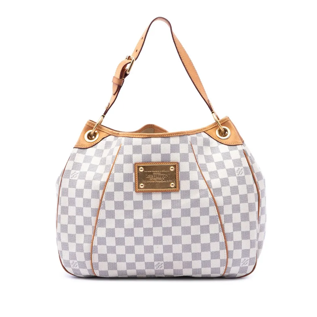 Louis Vuitton Damier Azur Galliera PM White Very good - Front View