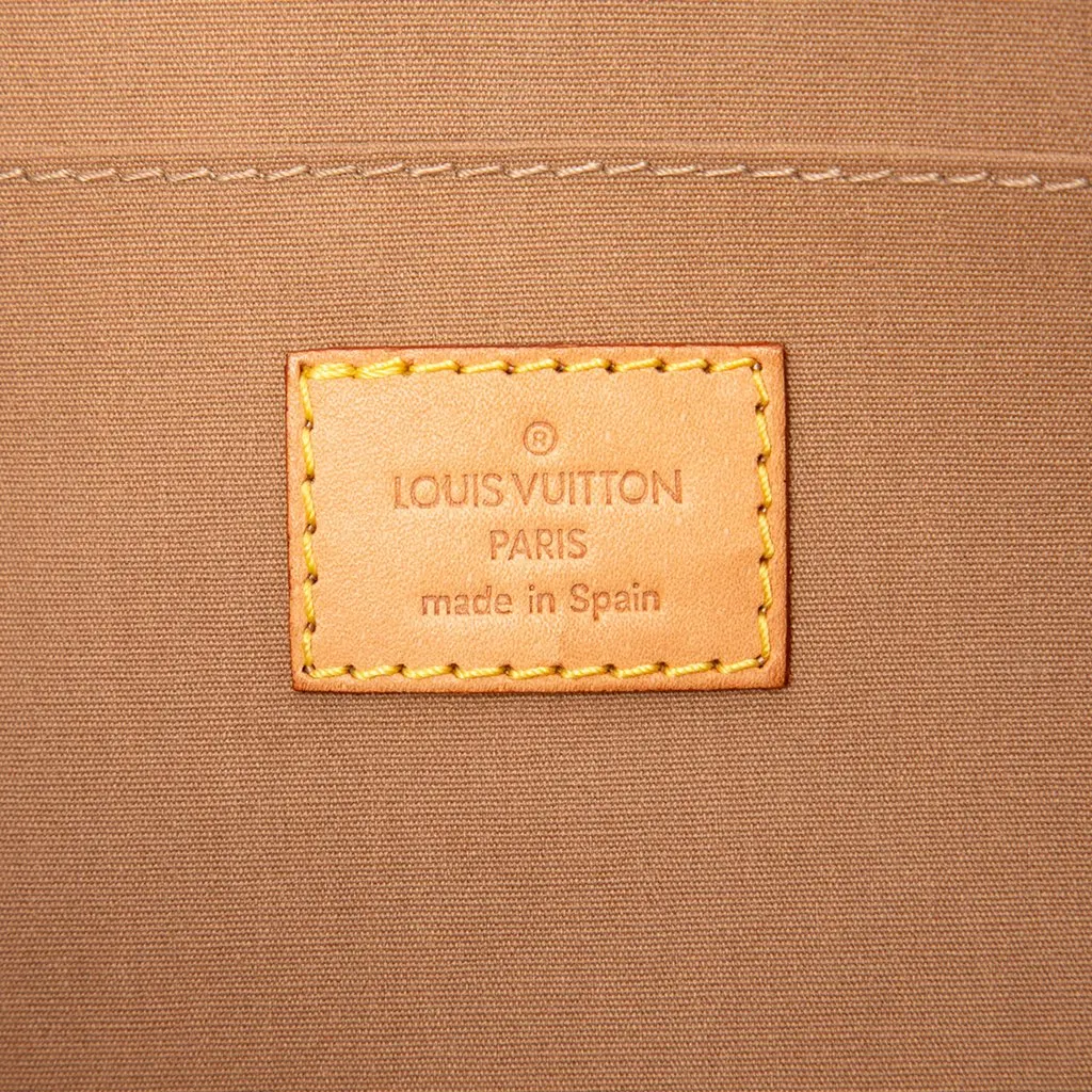 Louis Vuitton Monogram Vernis Roxbury Drive Brown Leather Good - Box View