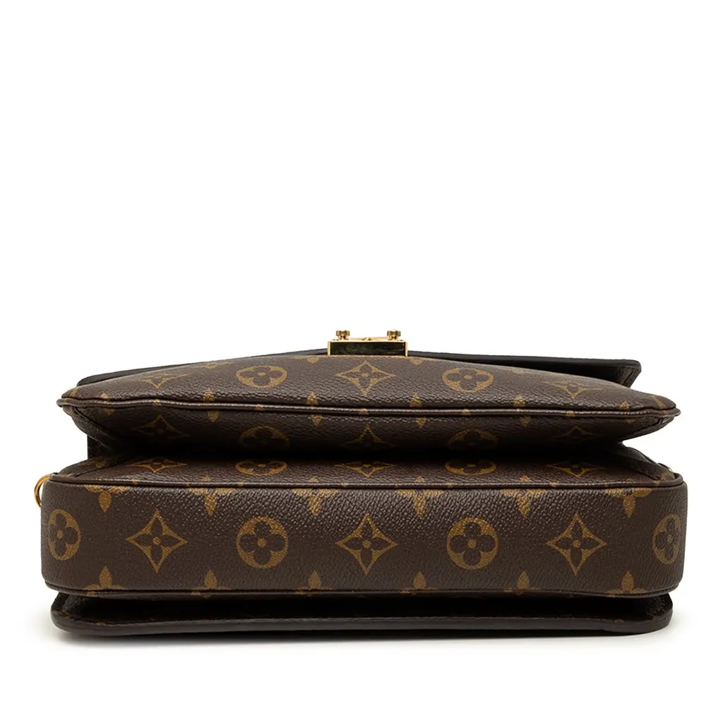 Louis Vuitton Monogram Pochette Metis Brown Very good - Inside View