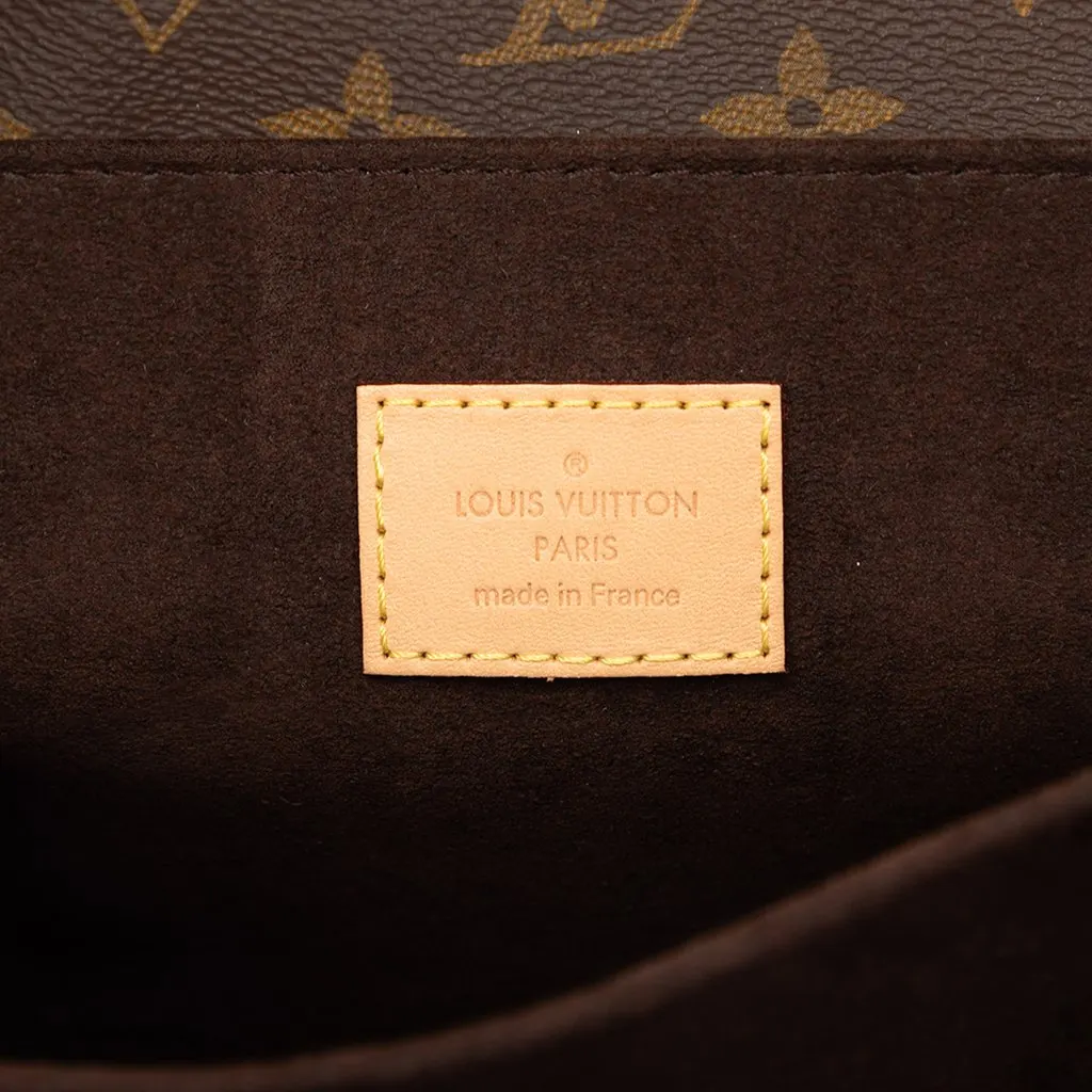 Louis Vuitton Monogram Pochette Metis Brown Very good - Box View