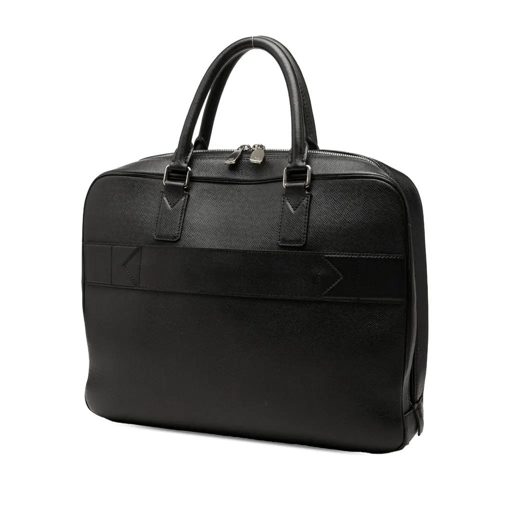 Louis Vuitton Taiga Neo Igor Briefcase Black Leather Very good - Back View