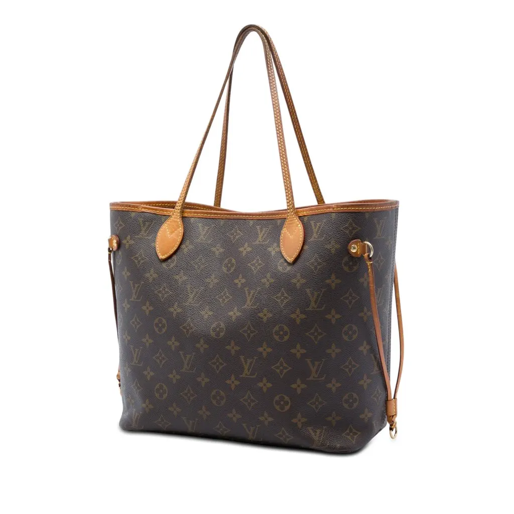 Louis Vuitton Monogram Neverfull MM Brown Very good - Back View