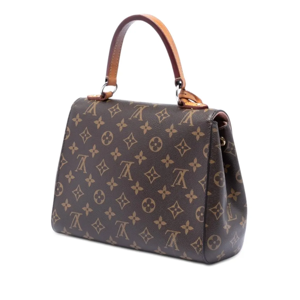 Louis Vuitton Monogram Cluny BB Brown Very good - Back View