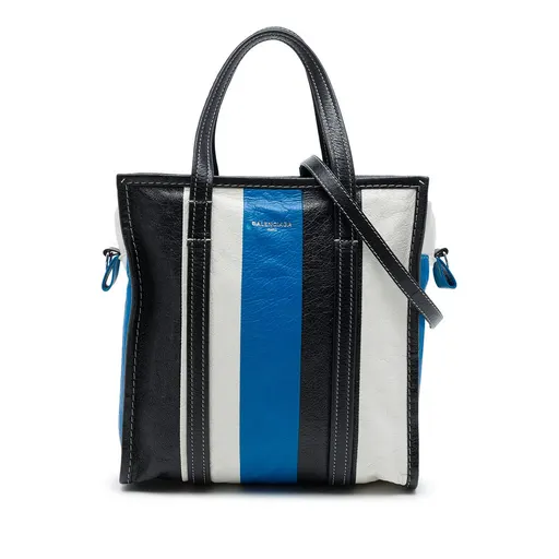 Balenciaga Lambskin Bazar Shopper Satchel S