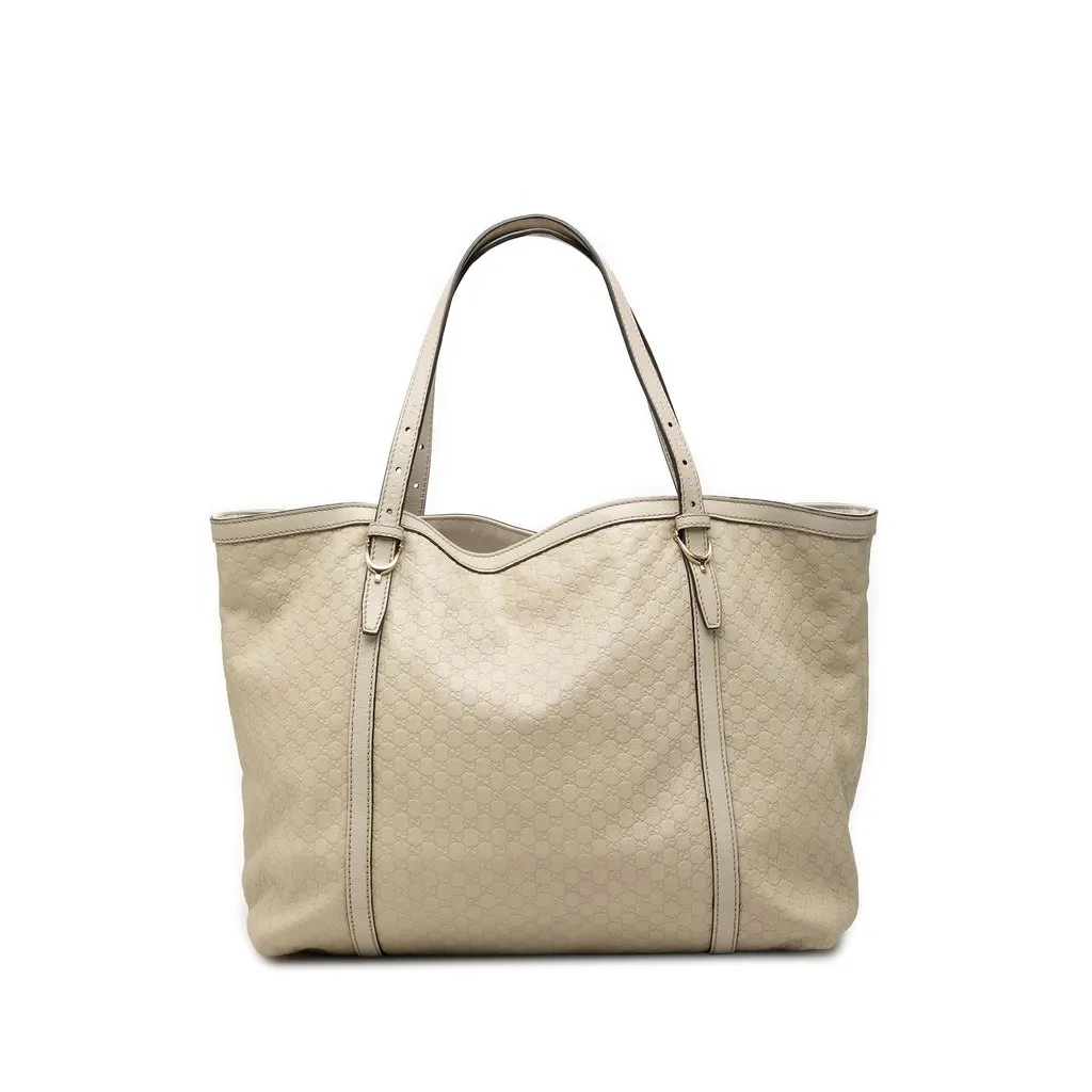 Gucci Microguccissima Nice Tote Brown Leather Very good - Front View
