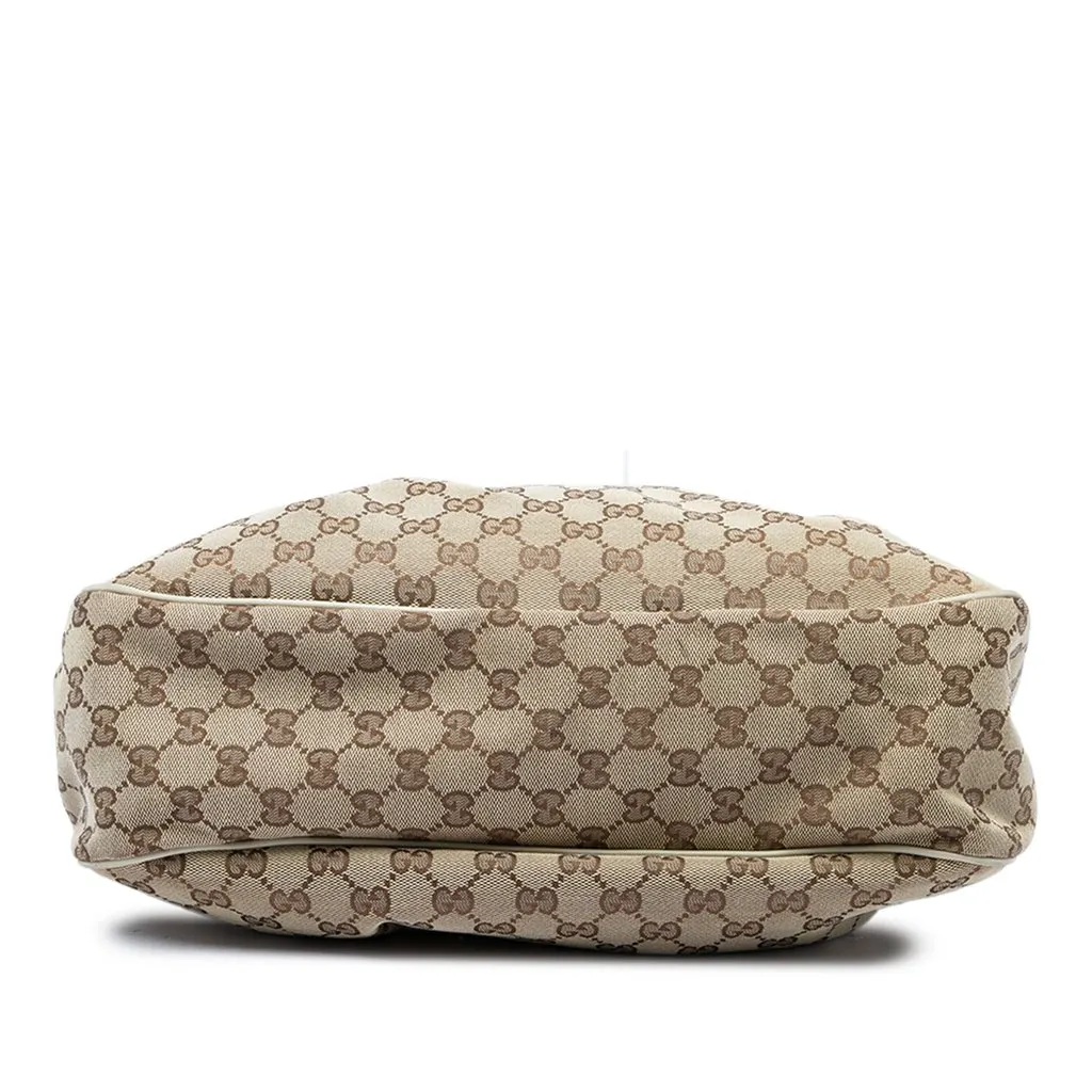 Gucci GG Canvas Sukey Crossbody Beige Canvas Very good - Inside View