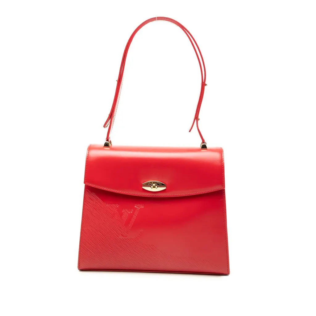 Louis Vuitton Opera Line Calfskin Sparta Red Leather Very good - Front View