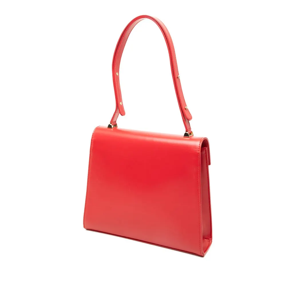 Louis Vuitton Opera Line Calfskin Sparta Red Leather Very good - Back View