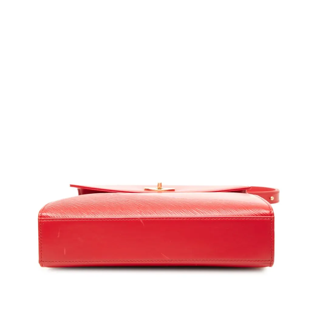 Louis Vuitton Opera Line Calfskin Sparta Red Leather Very good - Inside View