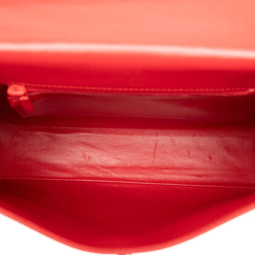 Louis Vuitton Opera Line Calfskin Sparta Red Leather Very good - Model View