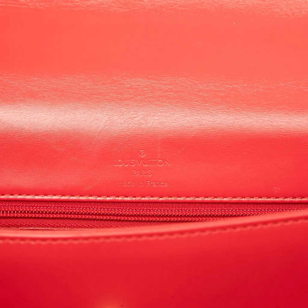 Louis Vuitton Opera Line Calfskin Sparta Red Leather Very good - Box View