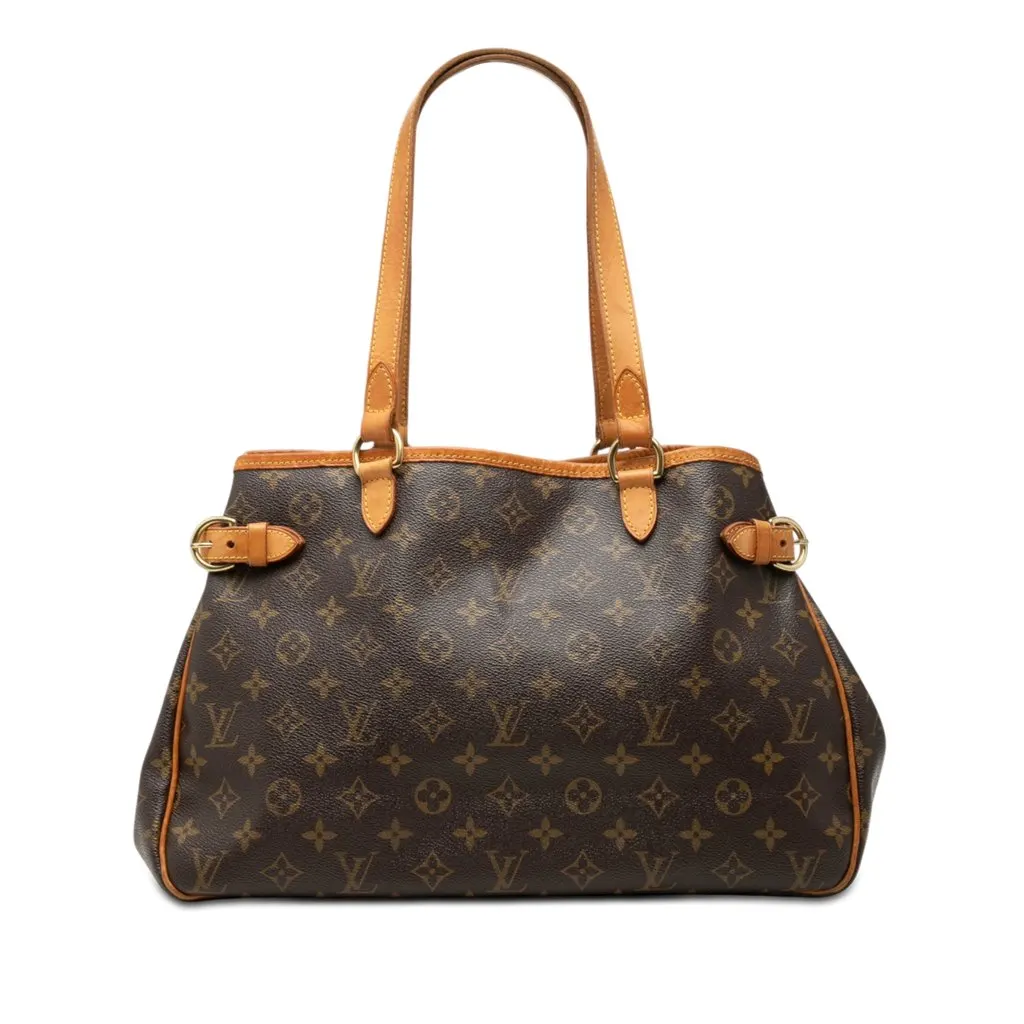 Louis Vuitton Monogram Batignolles Horizontal Brown Very good - Front View