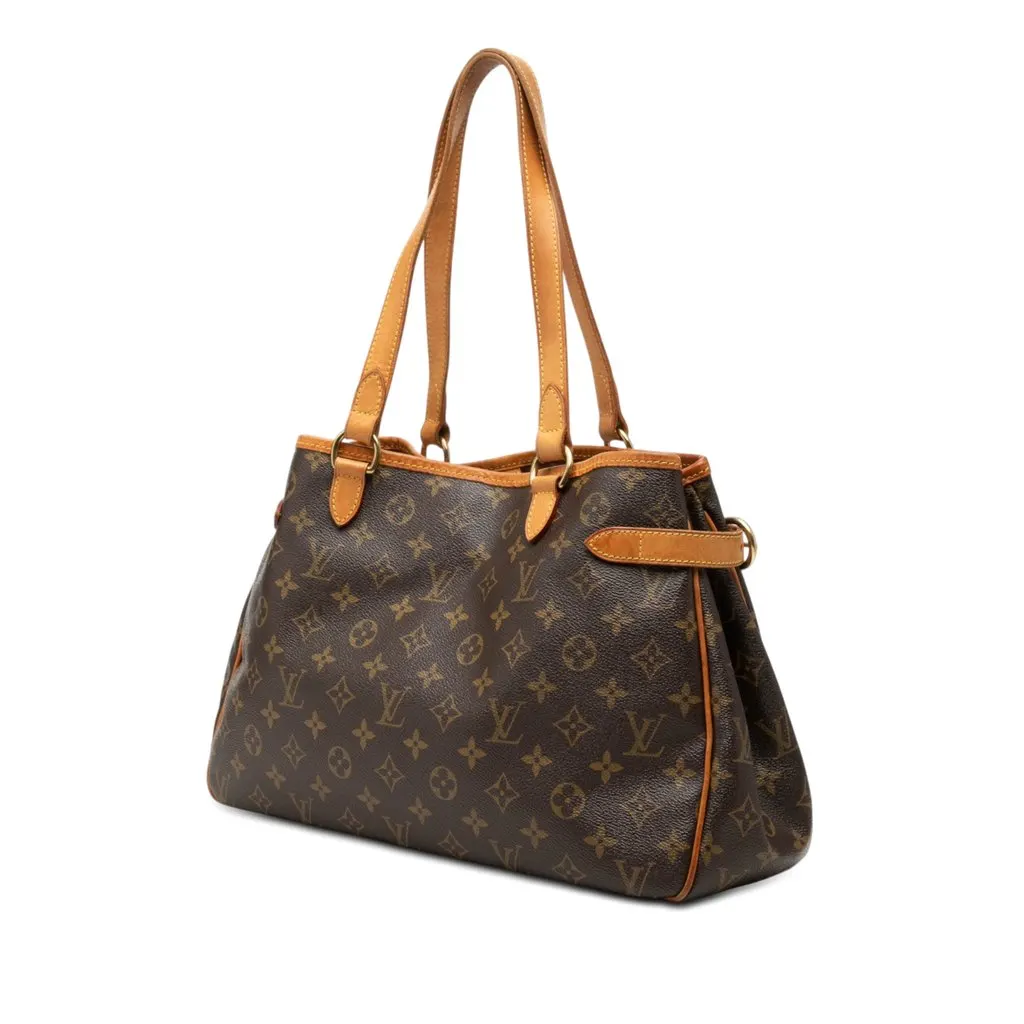 Louis Vuitton Monogram Batignolles Horizontal Brown Very good - Back View