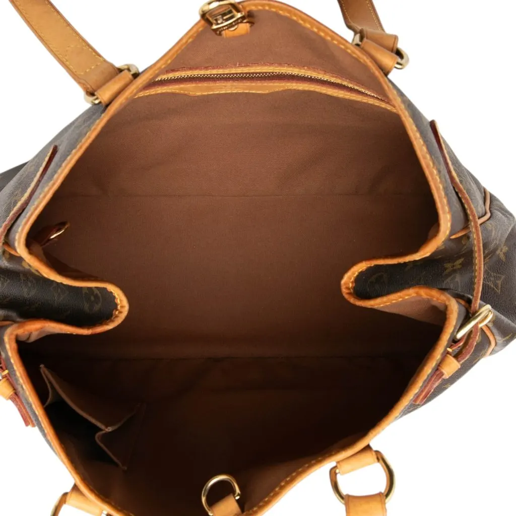 Louis Vuitton Monogram Batignolles Horizontal Brown Very good - Model View