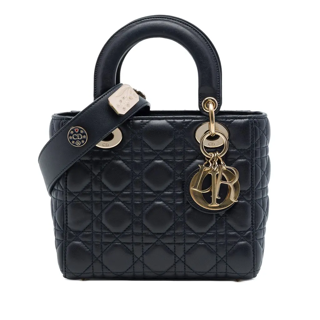 Dior صغيرة جلد الحمل كاناج My ABCDior ليدي ديور