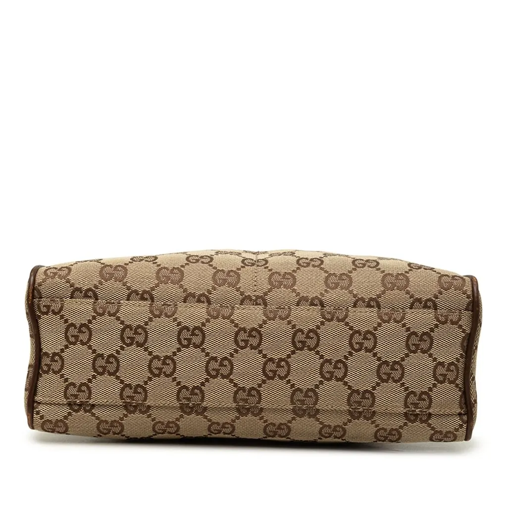Gucci GG Canvas Shoulder Bag Beige Canvas Very good - Inside View