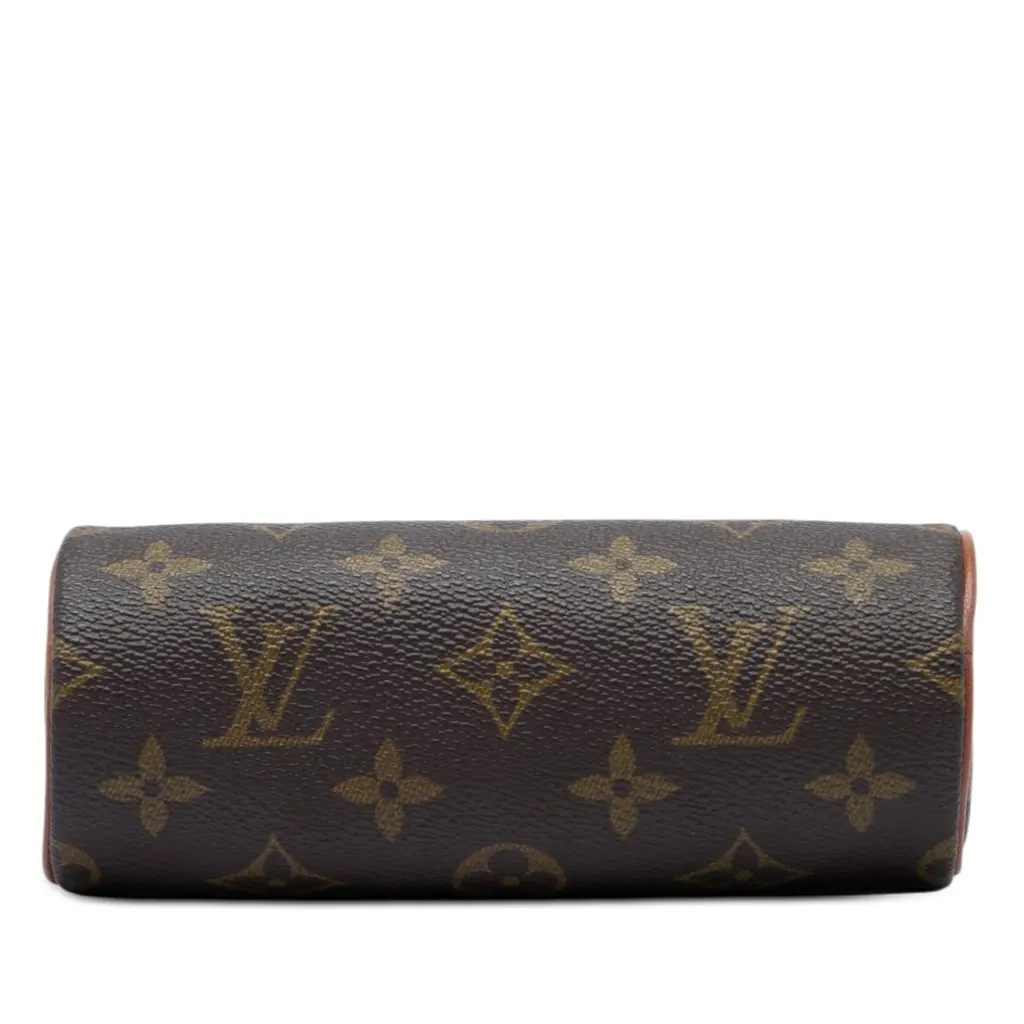 Louis Vuitton Monogram Papillon Pochette Brown Canvas Very good - Inside View