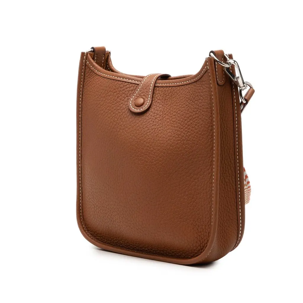 Hermès Clemence Evelyne 16 Amazone Brown Leather Very good - Back View