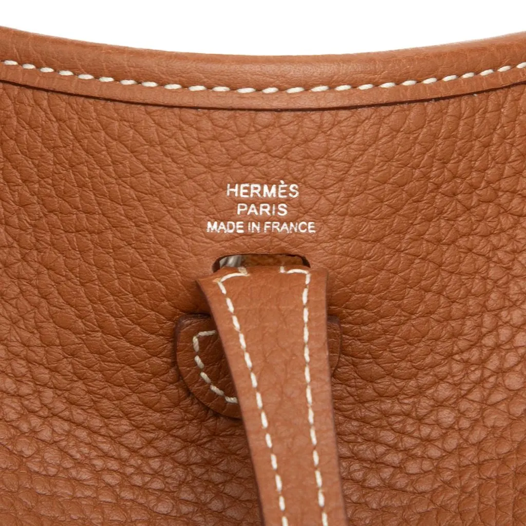 Hermès Clemence Evelyne 16 Amazone Brown Leather Very good - Box View
