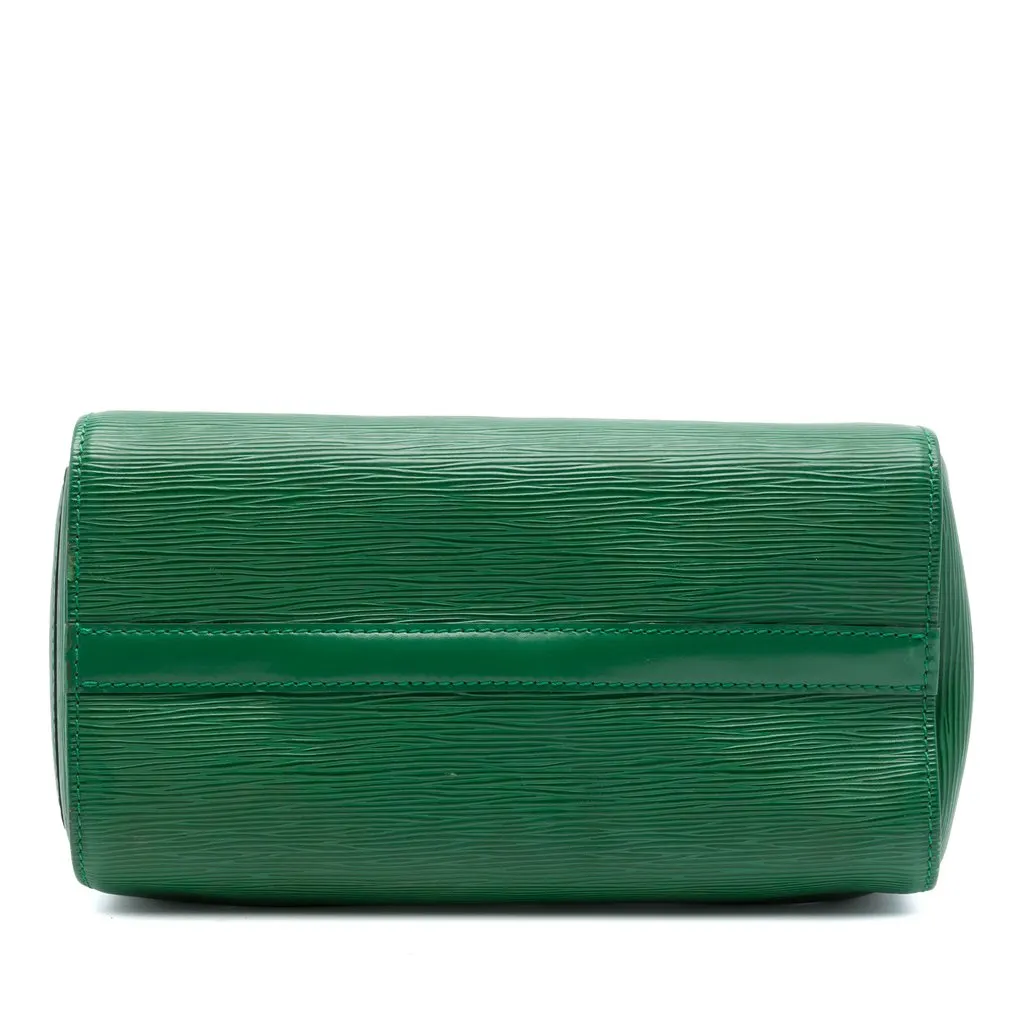 Louis Vuitton Epi Speedy 25 Green Leather Very good - Inside View