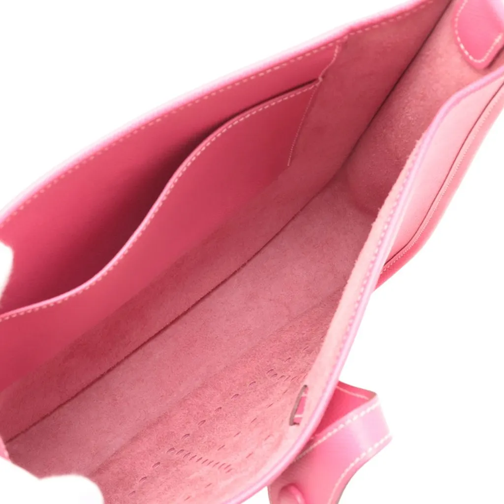 Hermès Epsom Evelyne 29 Pink Leather Good - Inside View