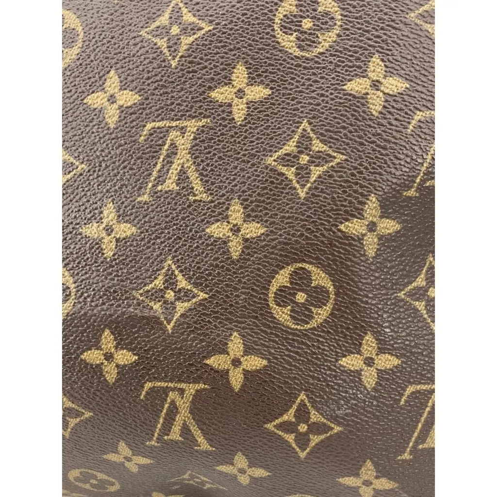 Louis Vuitton Monogram Keepall 55 Brown Canvas Very good - Model View