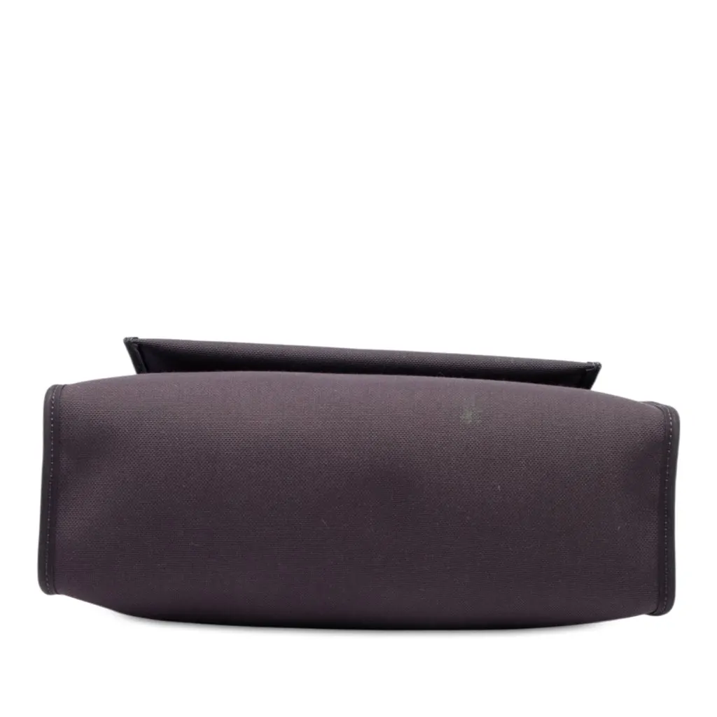 Hermès Toile Herbag Zip 31 Purple Canvas Very good - Inside View