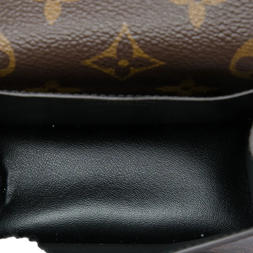 Louis Vuitton Monogram Daily Multi Pocket 30mm Belt Brown Canvas Good - Model View