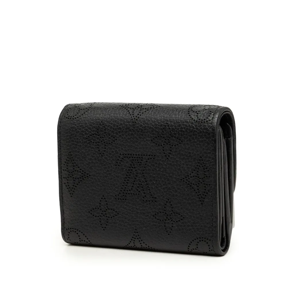 Louis Vuitton Monogram Mahina Iris XS Black Leather Very good - Back View