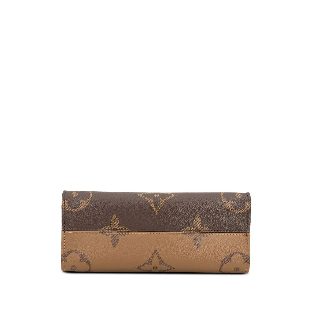 Louis Vuitton Monogram Reverse Giant OnTheGo PM Brown Canvas Very good - Inside View