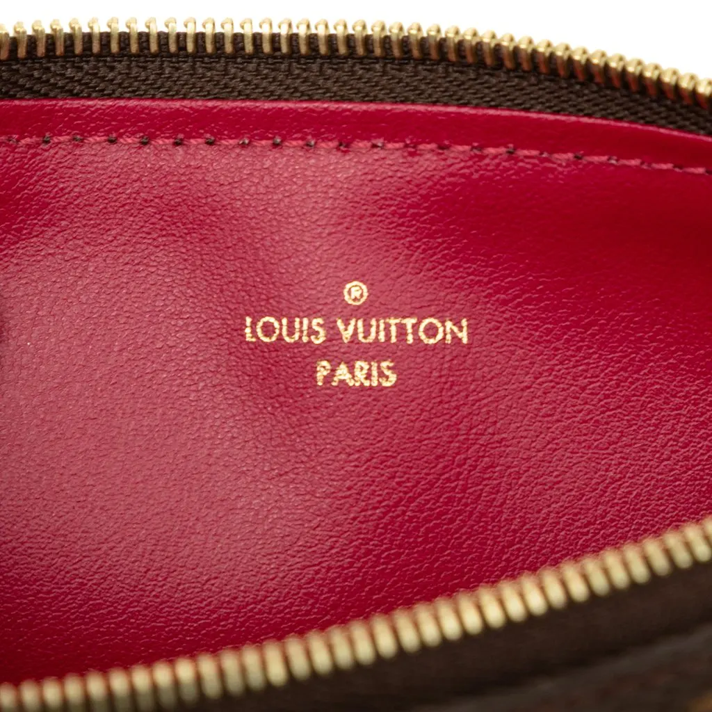 Louis Vuitton Monogram Pochette Felicie Zippered Insert Brown Canvas Good - Box View