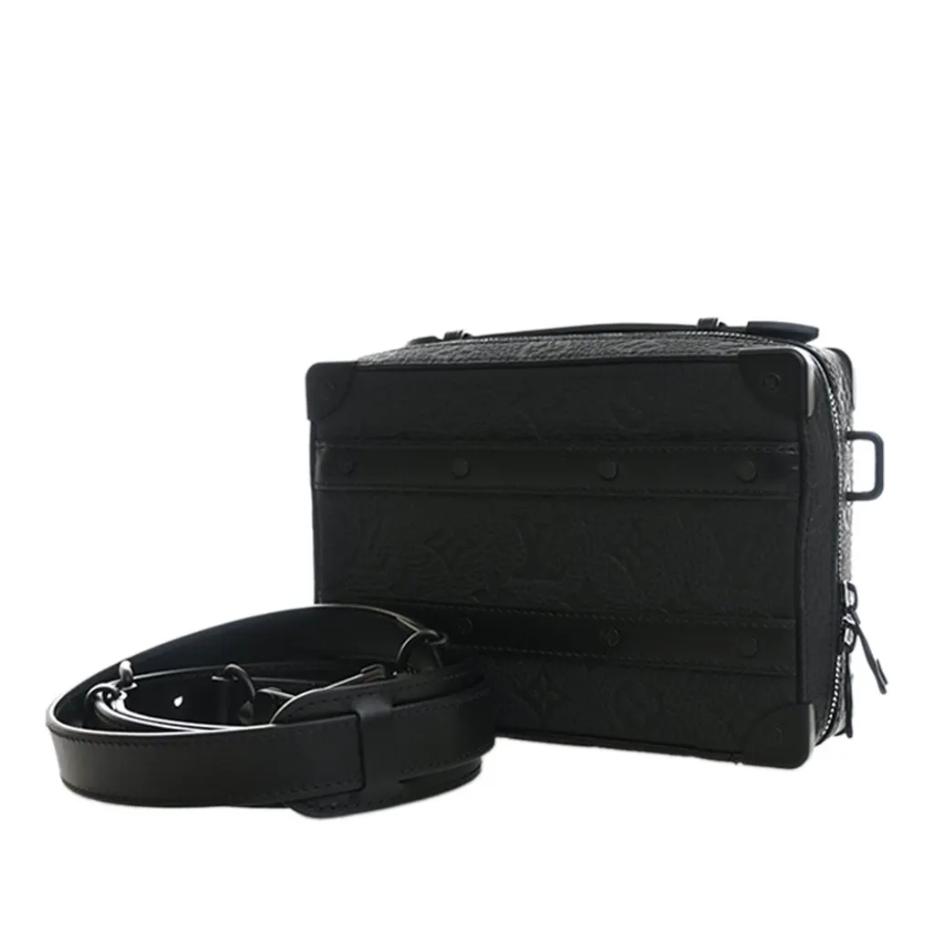 Louis Vuitton Monogram Taurillon Handle Soft Trunk Black Leather Very good - Back View