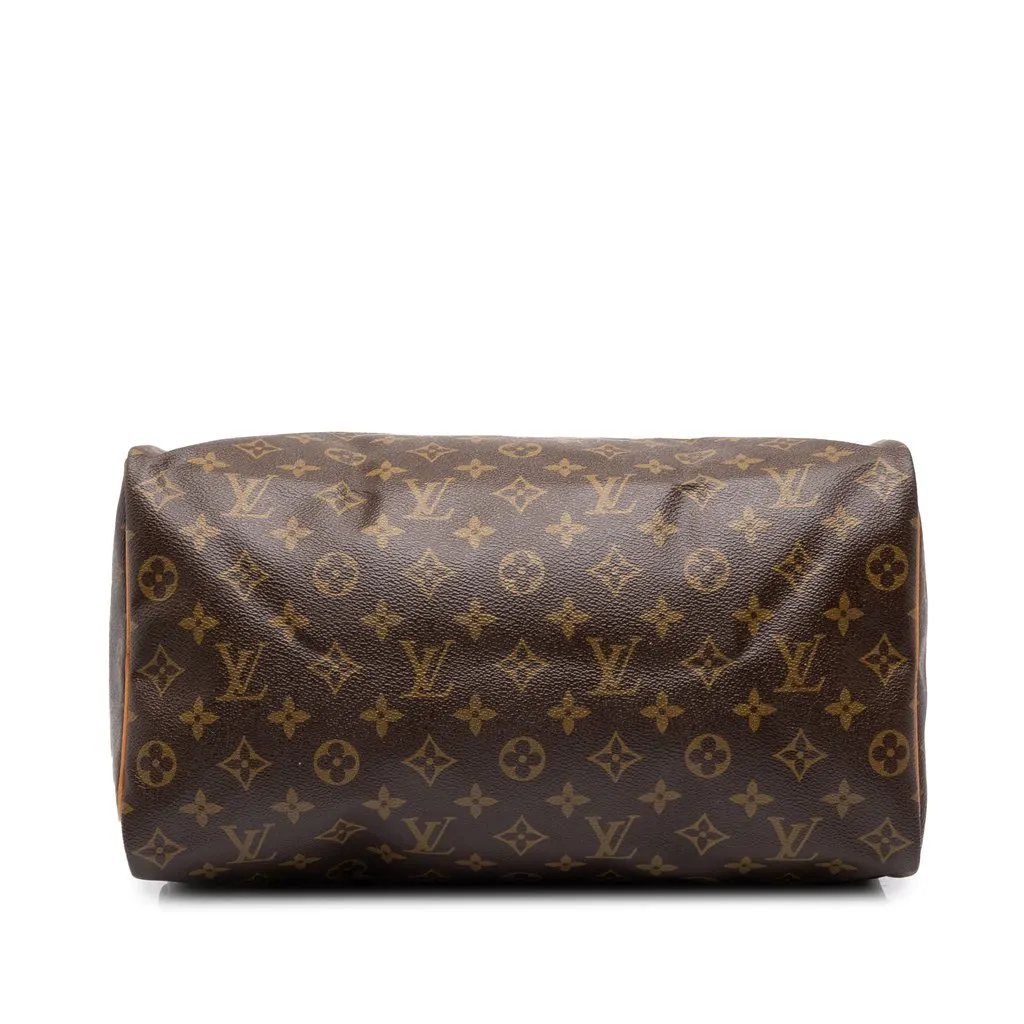Louis Vuitton Monogram Speedy 35 Brown Canvas Very good - Inside View