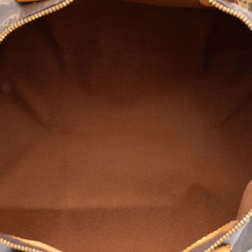 Louis Vuitton Monogram Speedy 35 Brown Canvas Very good - Model View