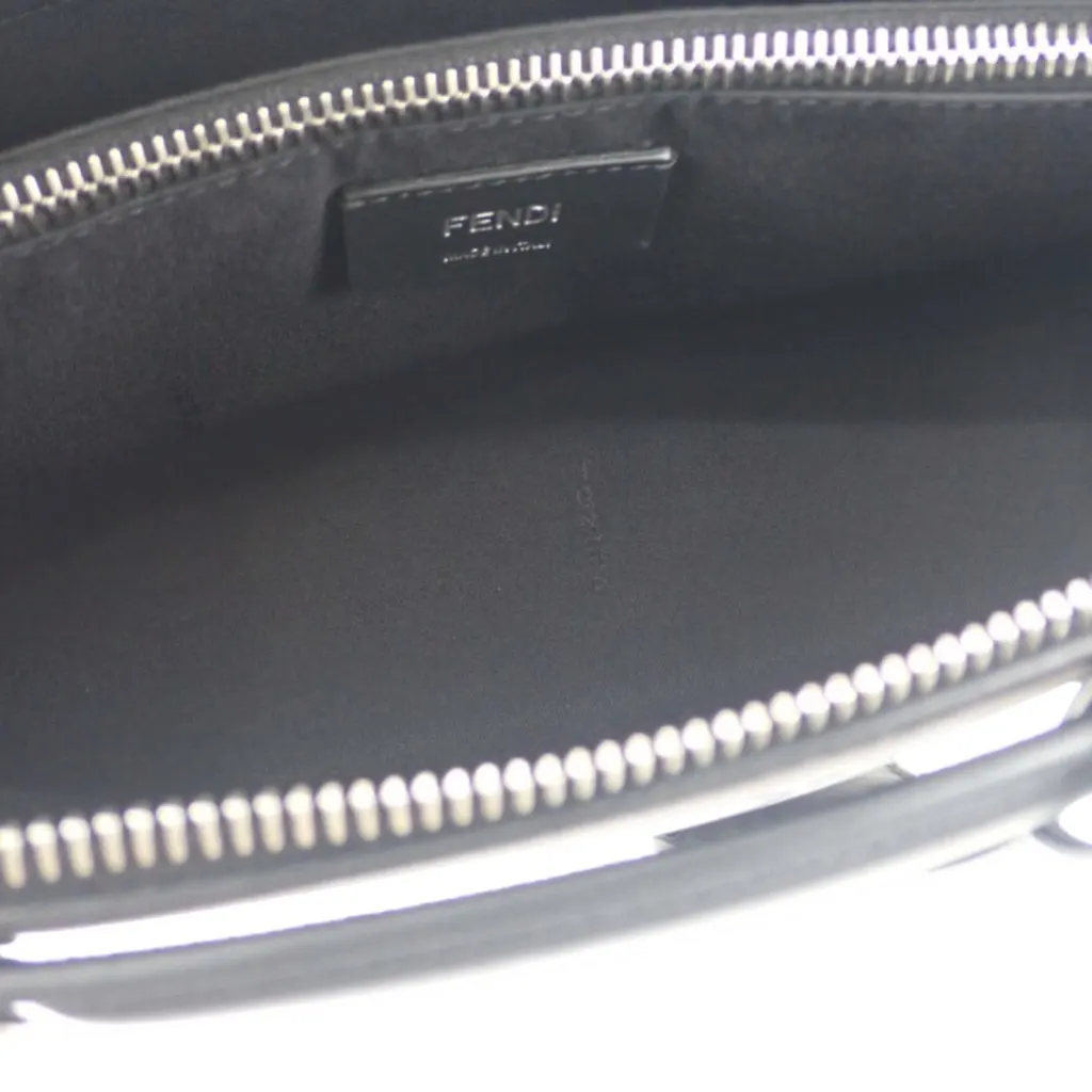 Fendi Medium Leather By The Way Satchel Black Leather Very good - Model View