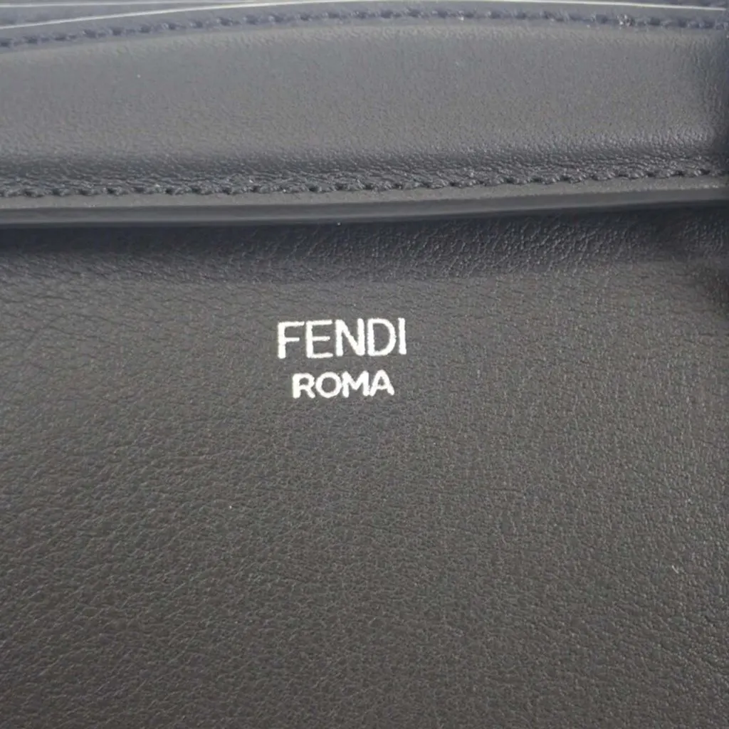 Fendi Medium Leather By The Way Satchel Black Leather Very good - Box View